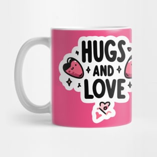 Hugs and Love - Cute & Heartwarming Design for All Ages Mug